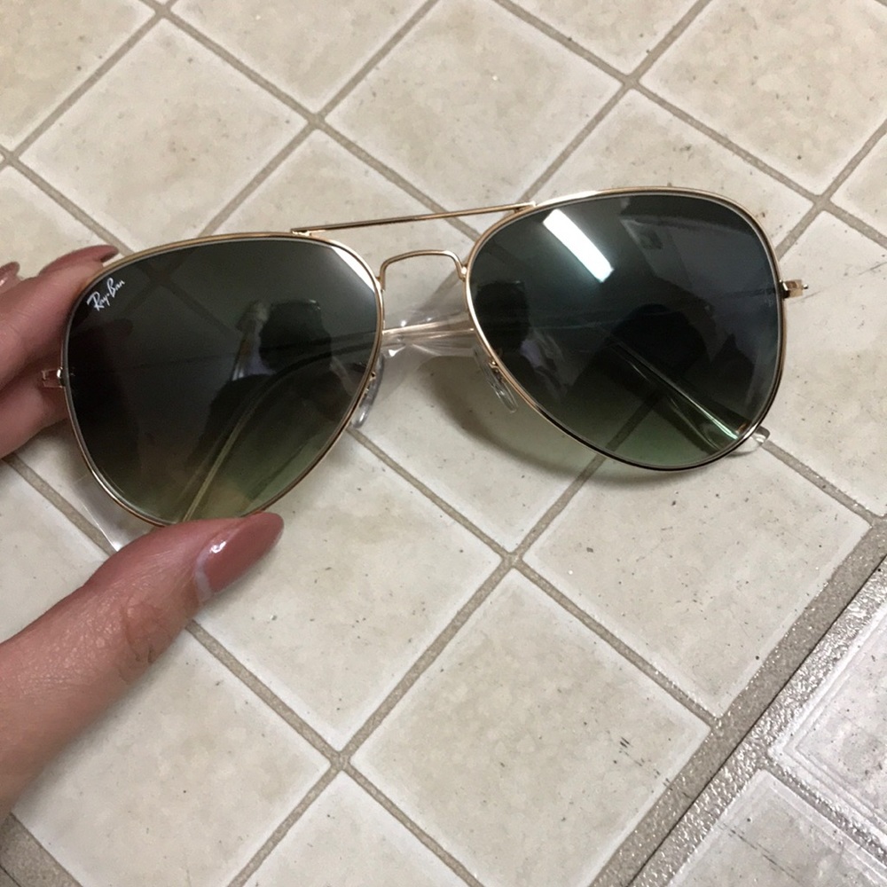Large aviator rayban sunglasses rb3026 - Picture 3 of 4
